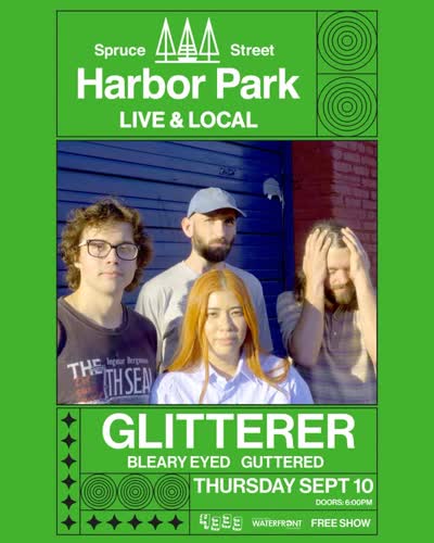 Glitterer at Spruce Street Harbor Park