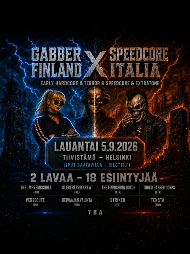 GABBER FINLAND x SPEEDCORE ITALIA