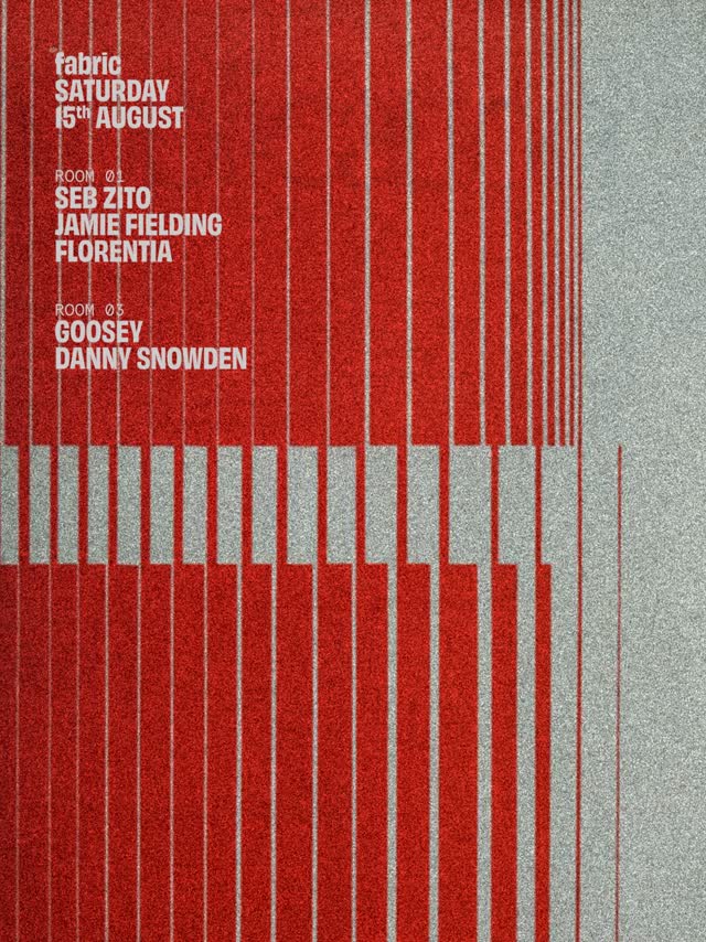 August 15th at fabric