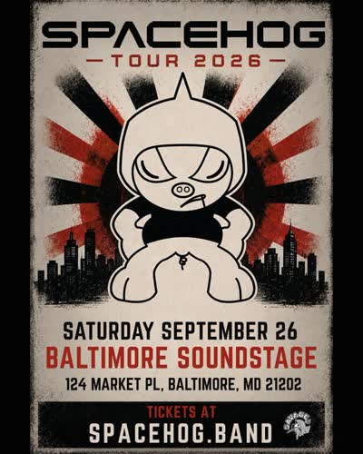 Spacehog is coming to Baltimore