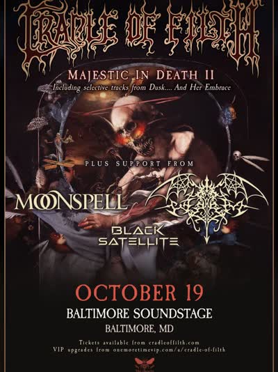 Cradle Of Filth plays Dusk And Her Embrace!!