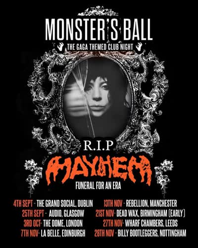 RIP MAYHEM: Monster's Ball