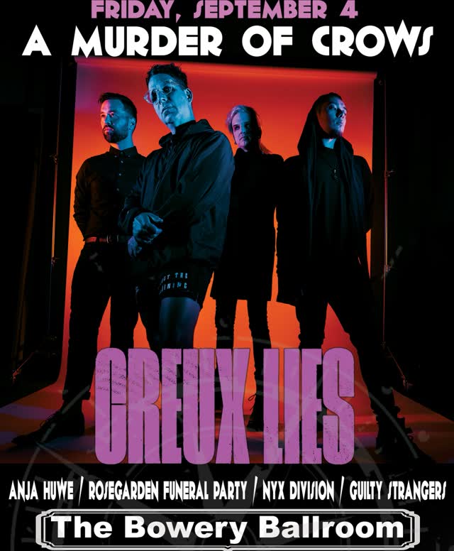 A MURDER OF CROWS 2026 is proud to present CREUX LIES