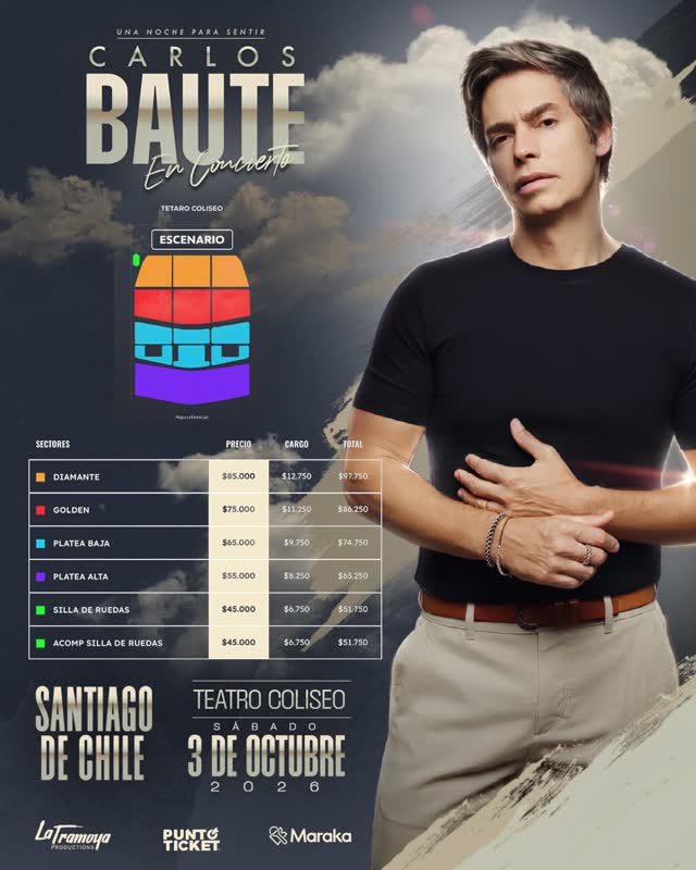 Carlos Baute en concierto