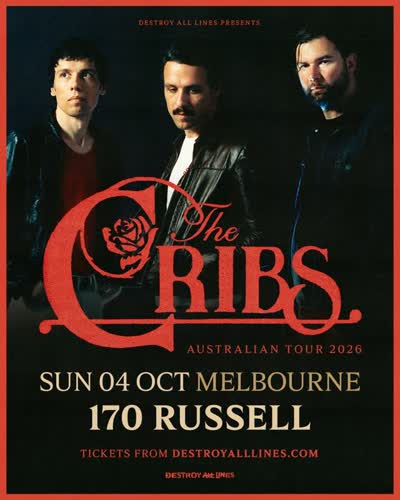 The Cribs Australian Tour 2026
