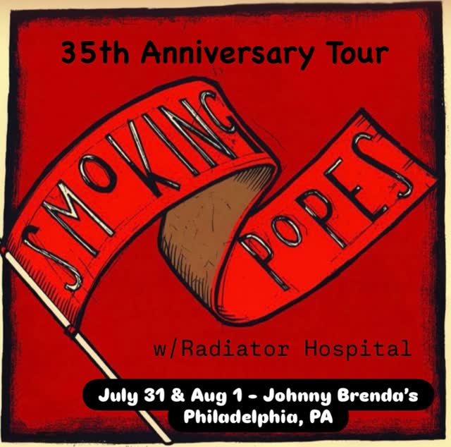 Smoking Popes are coming to Philly