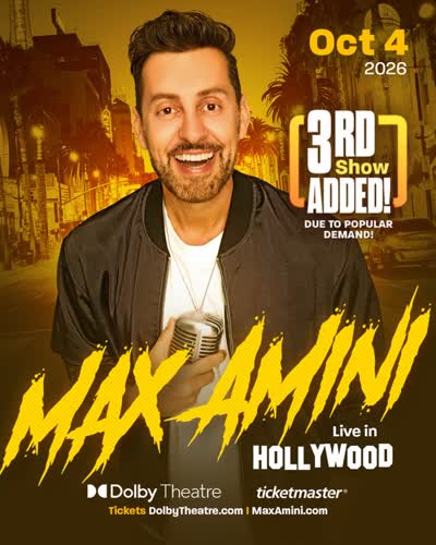 Max Amini added a third show