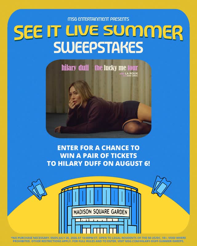 Hilary Duff at The Garden