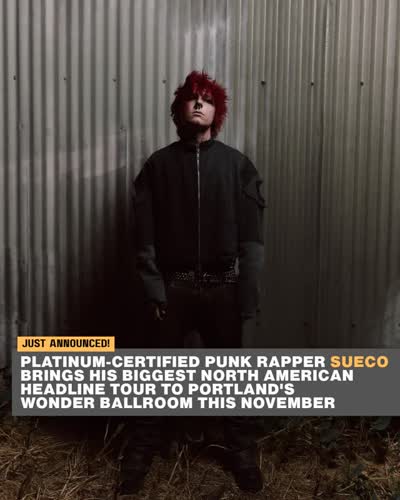 Sueco North American headline tour - PARTYS OVER