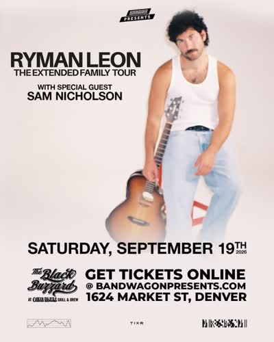 Ryman Leon at The Black Buzzard with special guest Sam Nicholson