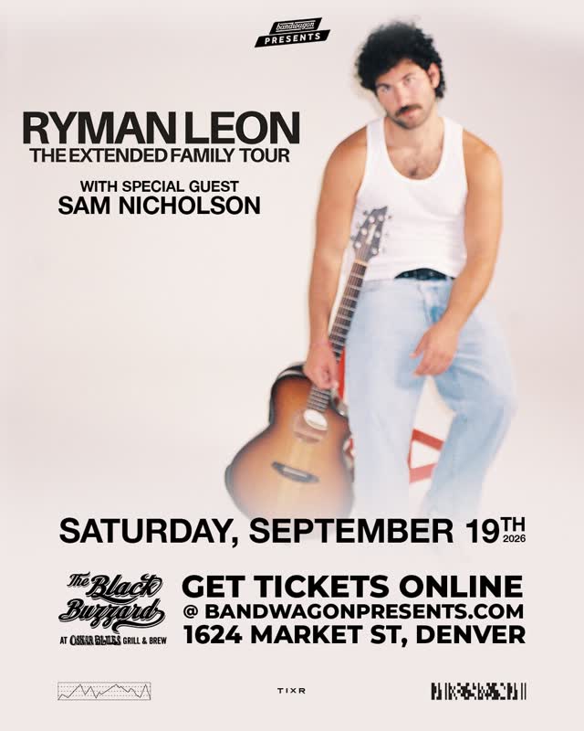 Ryman Leon at The Black Buzzard with special guest Sam Nicholson