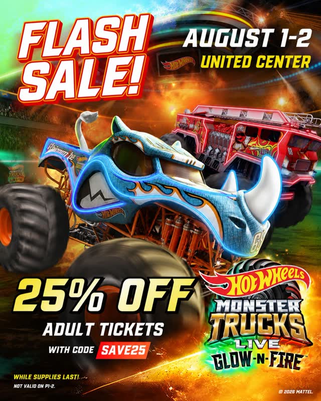 Hot Wheels Monster Trucks Live™ Glow-N-Fire™