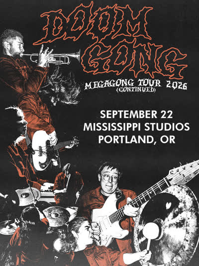 Doom Gong ‘MEGAGONG’ Tour