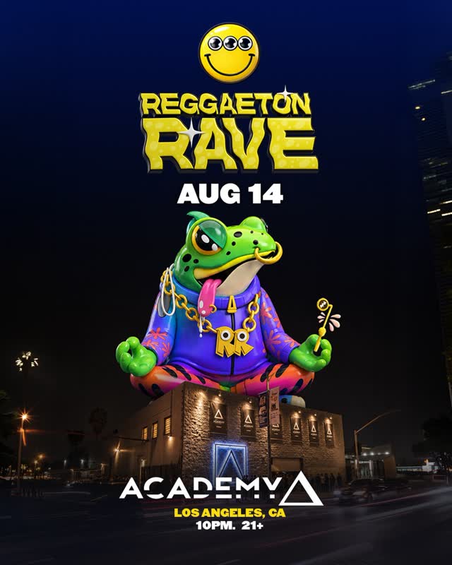 Reggaeton Rave EDM x Reggaeton party