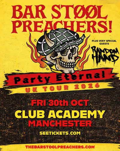 DON'T MISS: @thebarstoolpreachers + @randomhanduk