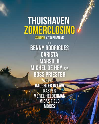 THUISHAVEN ZOMERCLOSING