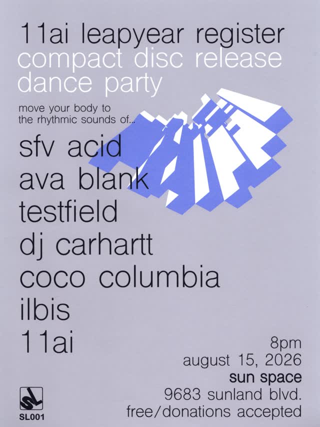Leapyear Register CD Release Show