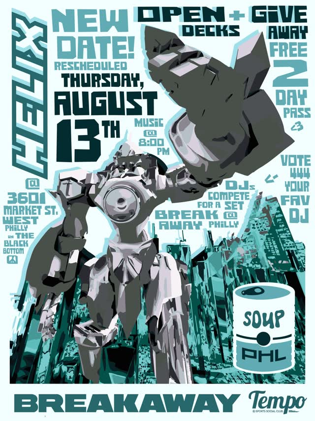 Breakaway Philly Pre-Party Open Decks