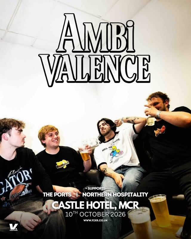 Venture Concerts Presents Ambivalence Band with Support from The Ports and Northern Hospitality Band