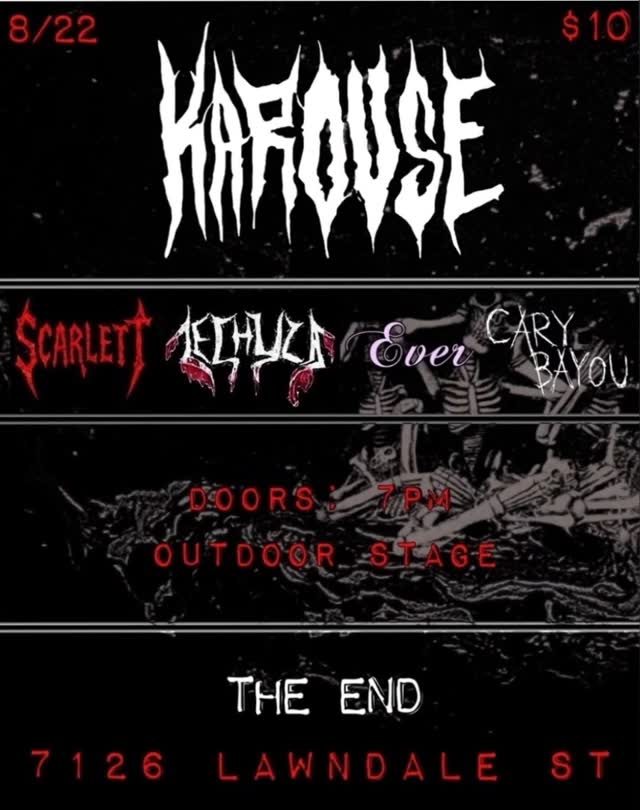 KAROUSE ARE HITTING THE OUTDOOR STAGE