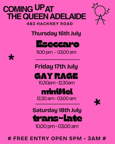 This week at the addy!