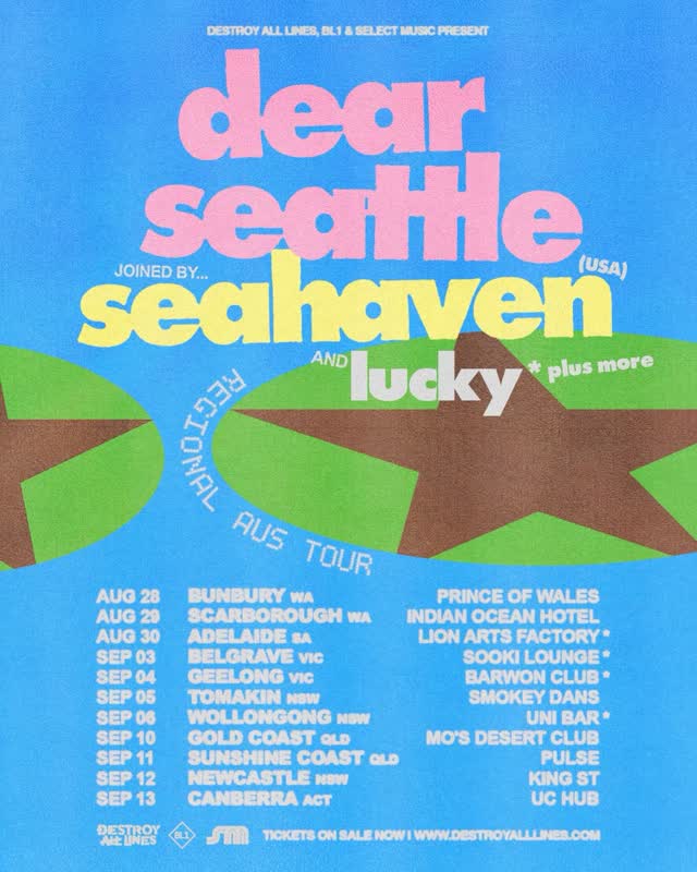 Dear Seattle Regional Aus Tour 2026