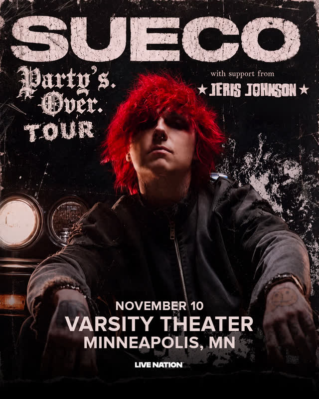 Sueco - Party's Over Tour
