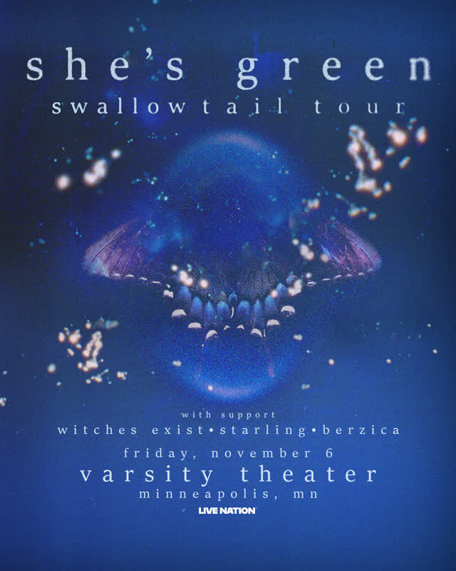 she's green - swallowtail tour