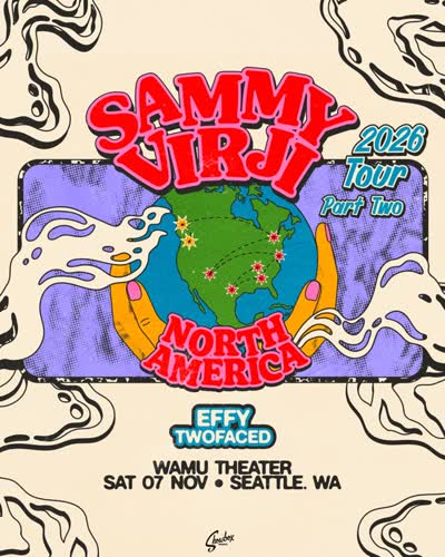 Sammy Virji in Seattle with Effy and twofaced