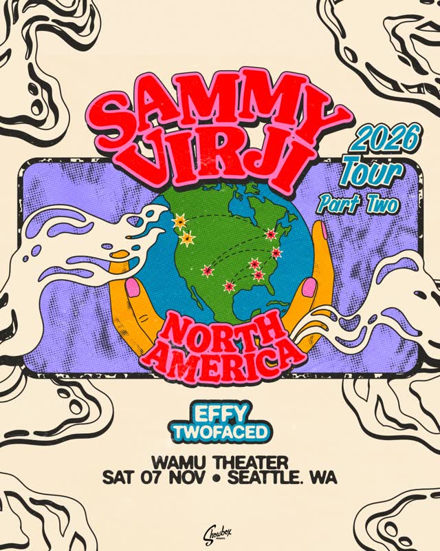 Sammy Virji in Seattle with Effy and twofaced
