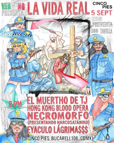 LA VIDA REAL - PRESENTACIÓN DEL ÁLBUM NARCOSATANIKO