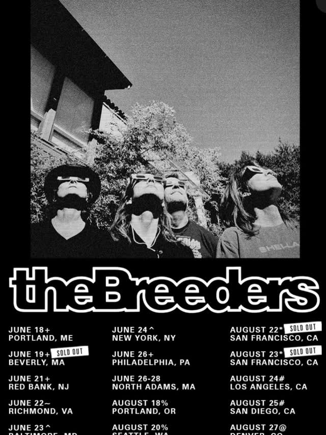 The Breeders at The Castro Theatre