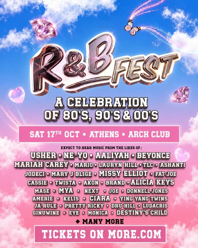 R&B Fest Is Coming To Athens!