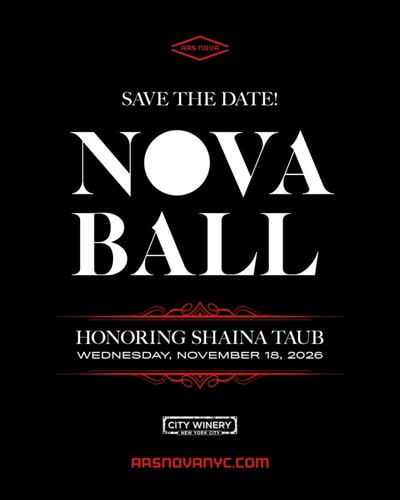 Ars Nova’s biggest fundraising bash honoring Shaina Taub