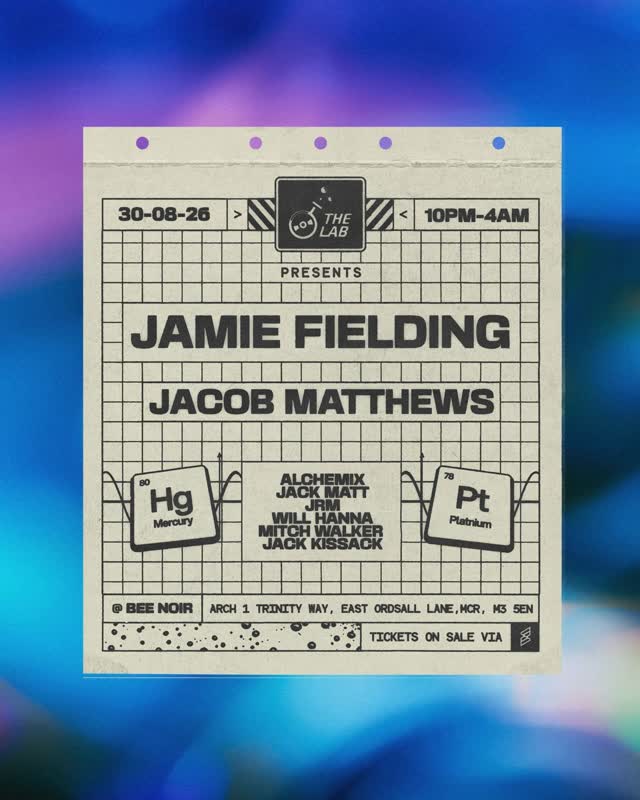 The Lab Presents : Jamie Fielding & Jacob Matthews