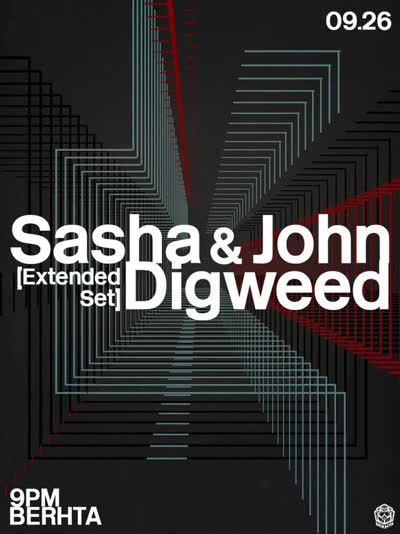 Sasha & John Digweed together in the main room