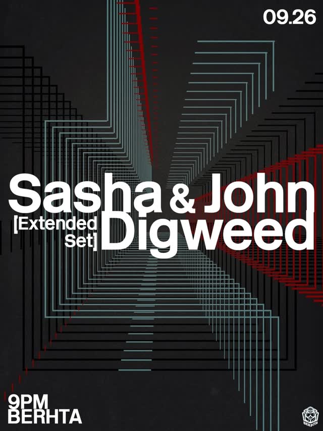 Sasha & John Digweed together in the main room