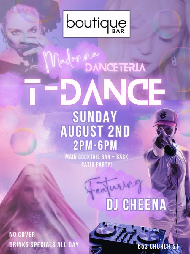 Madonna inspired T-Dance