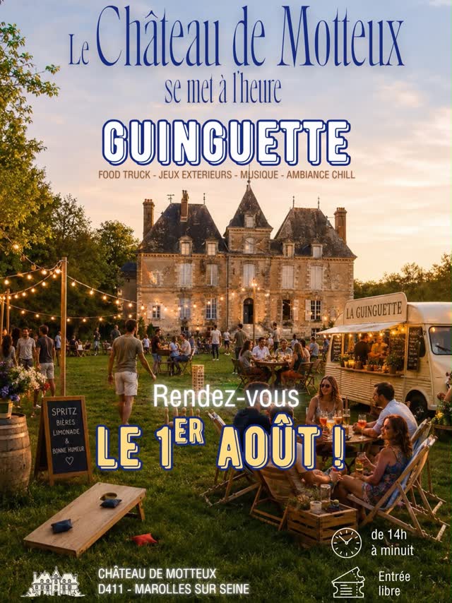 La Guinguette du Château ouvre ses portes !