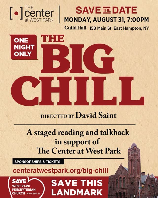 The Big Chill Staged Reading