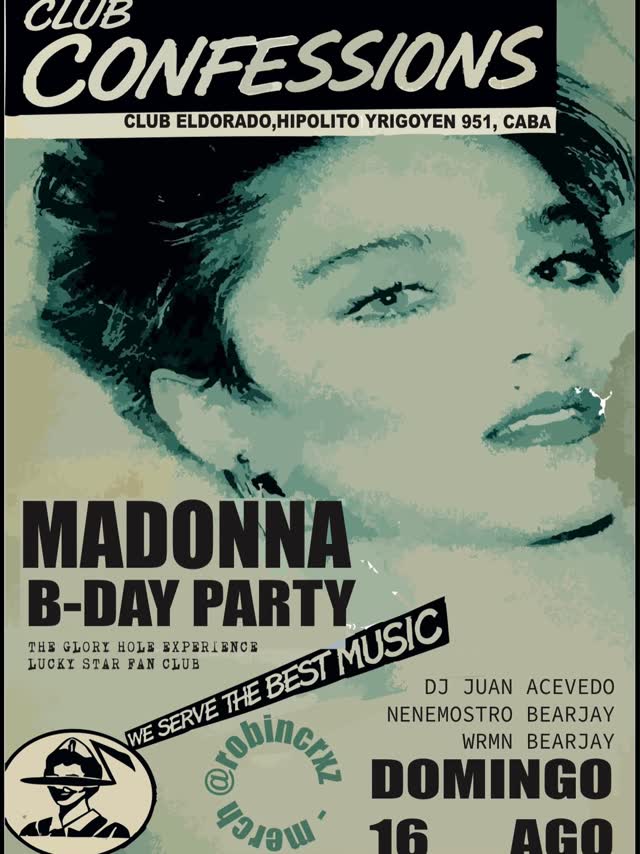 Club Confessions - Madonna B-Day Party