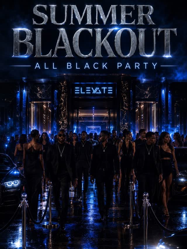 SUMMER BLACKOUT | ALL BLACK PARTY