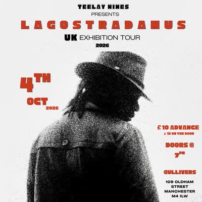 LAGOSTRADAMUS UK Exhibition TOUR
