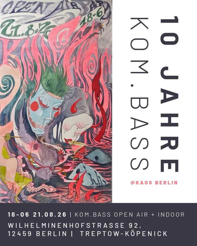 10 JAHRE KOM.BASS OPEN AIR + INDOOR