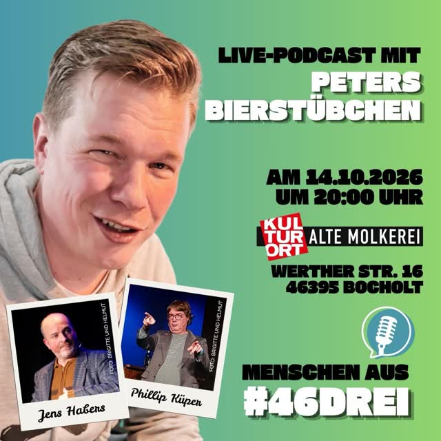 LIVE-PODCAST MIT PETERS BIERSTÜBCHEN