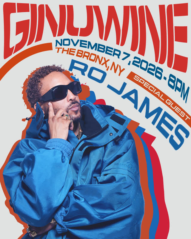 RO JAMES will be opening for GINUWINE