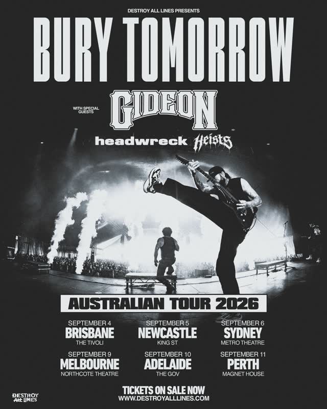 Bury Tomorrow Australia Tour