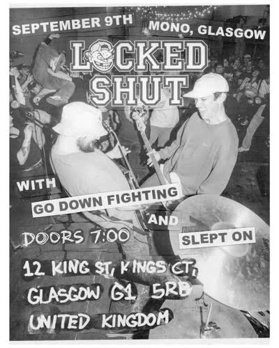 LOCKED SHUT