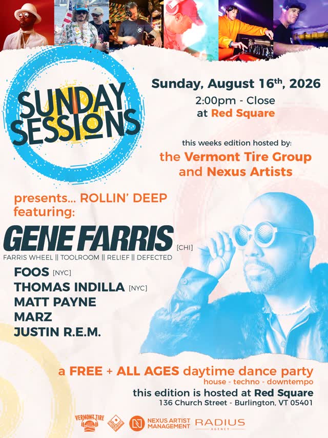 SUNDAY SESSIONS presents; ROLLIN’ DEEP