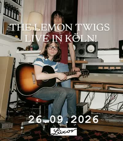 The Lemon Twigs nach Köln